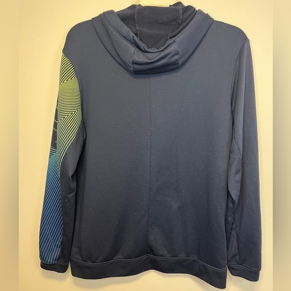 Nike Hooded Quarter Zip Hoodie Sz L - Picture 4 of 9